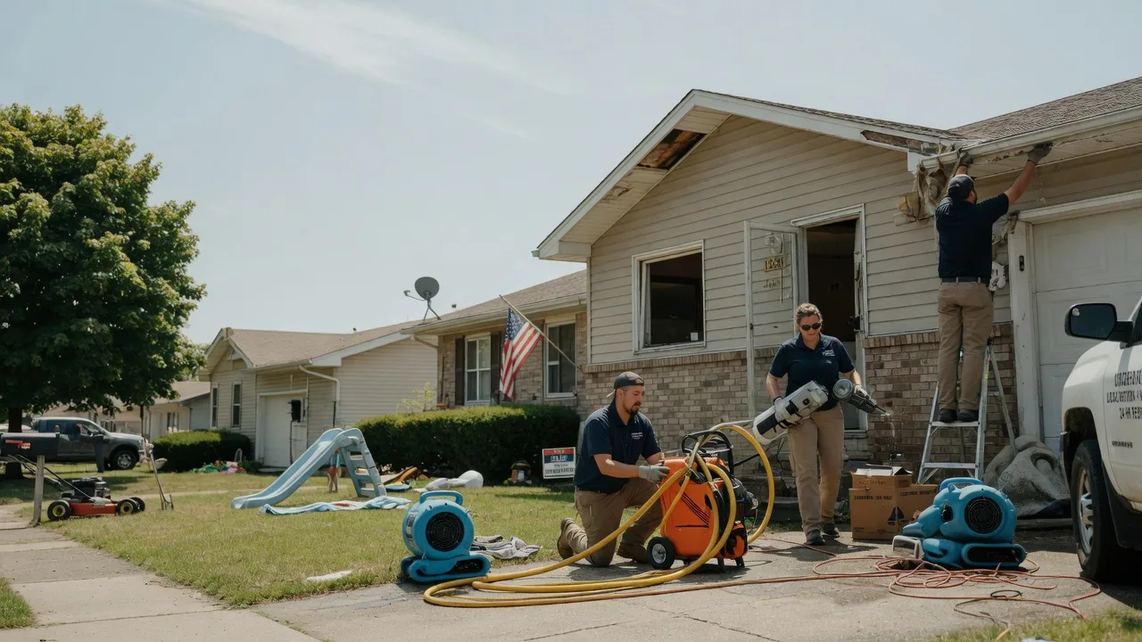 Water Damage Restoration in Vallonia, IN near me